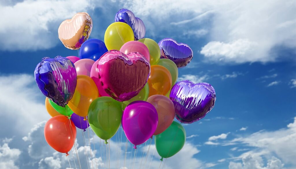 Geburtstag Ballons Grüße Hochwertige Geburtstagskarten wecken Aufmerksamkeit