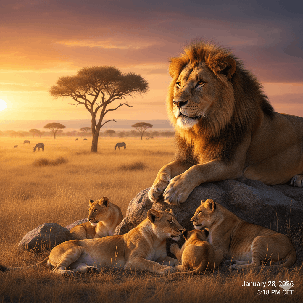 Löwenfamilie Savanne Löwen Sprüche – Der komplette Überblick