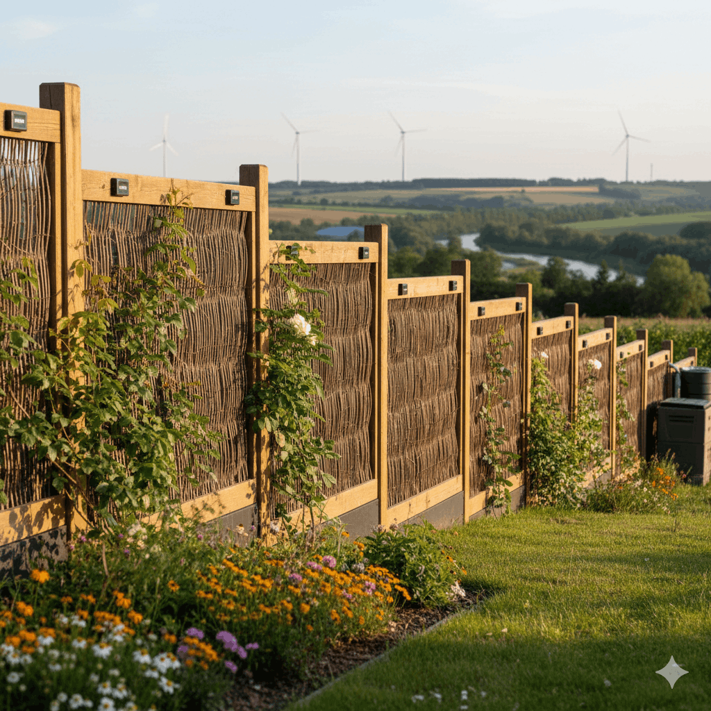 Zäune aus nachhaltigen Materialien Nachhaltige Zaunsysteme – Diese Möglichkeiten gibt es bei der Grundstücksbegrenzung