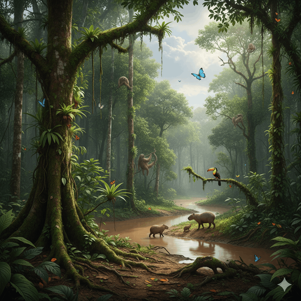 Regenwald Das Ökosystem Tropischer Regenwald