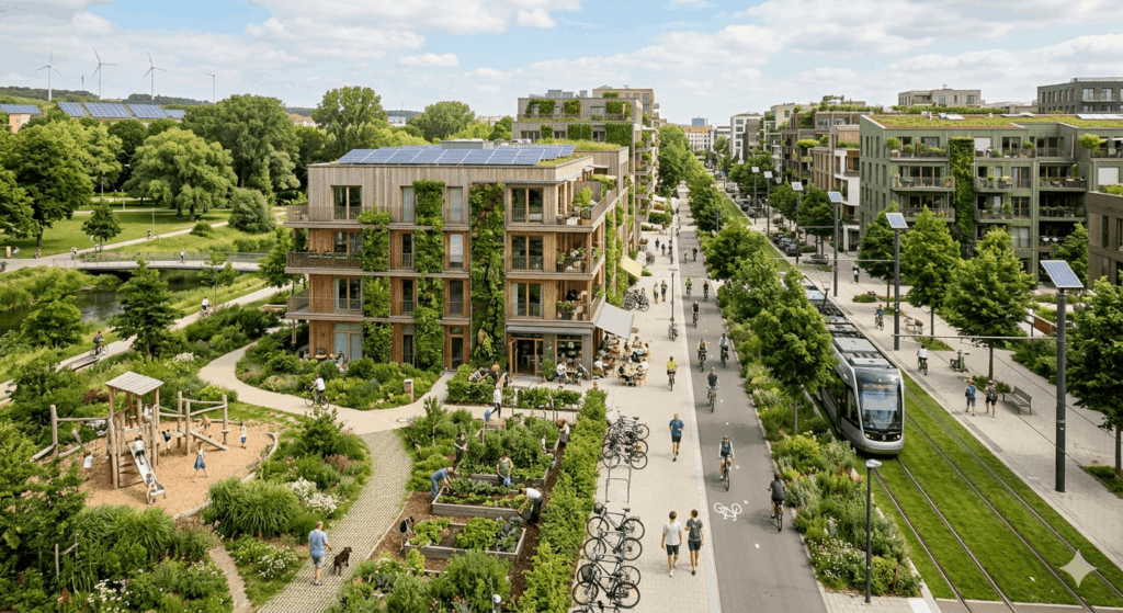 Ideen für nachhaltige Stadtentwicklung So wird die Stadt der Zukunft lebenswert