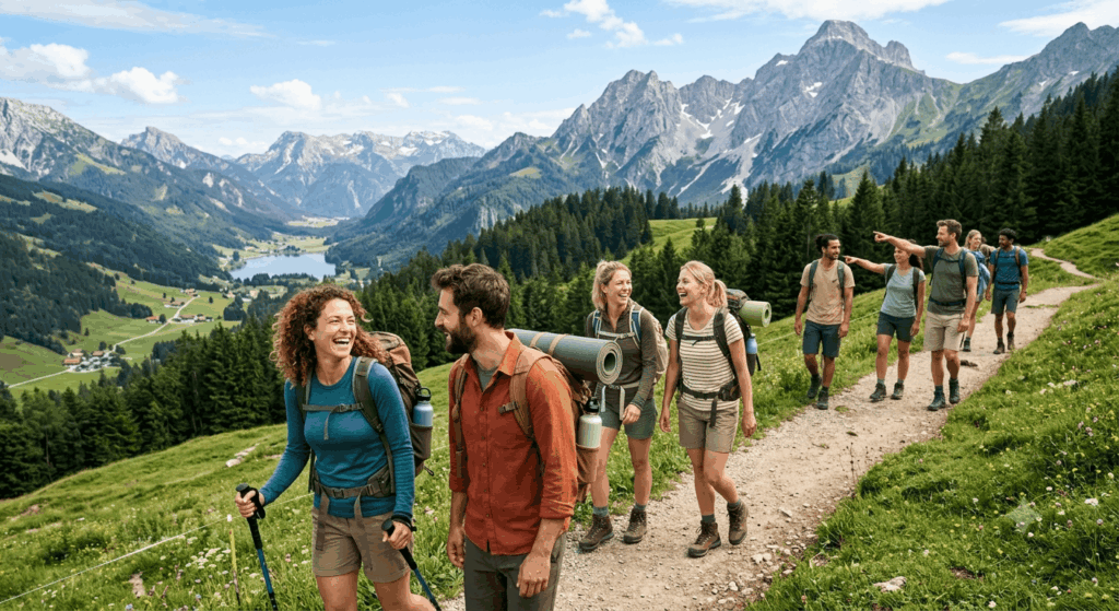 Nachhaltiger Urlaub Wie du beim Wandern im Einklang mit der Natur unterwegs bist