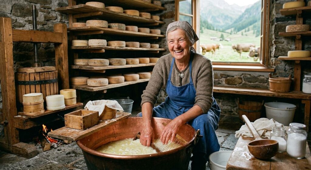 Nachhaltig genießen Wie traditionelle Käseherstellung und regionale Produktion die Umwelt schonen