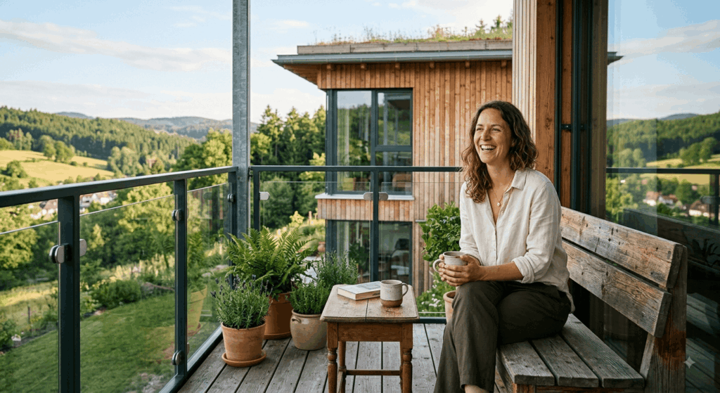 Nachhaltig wohnen mit Stil Geländer- und Glasbau in modernen Wohnhäusern