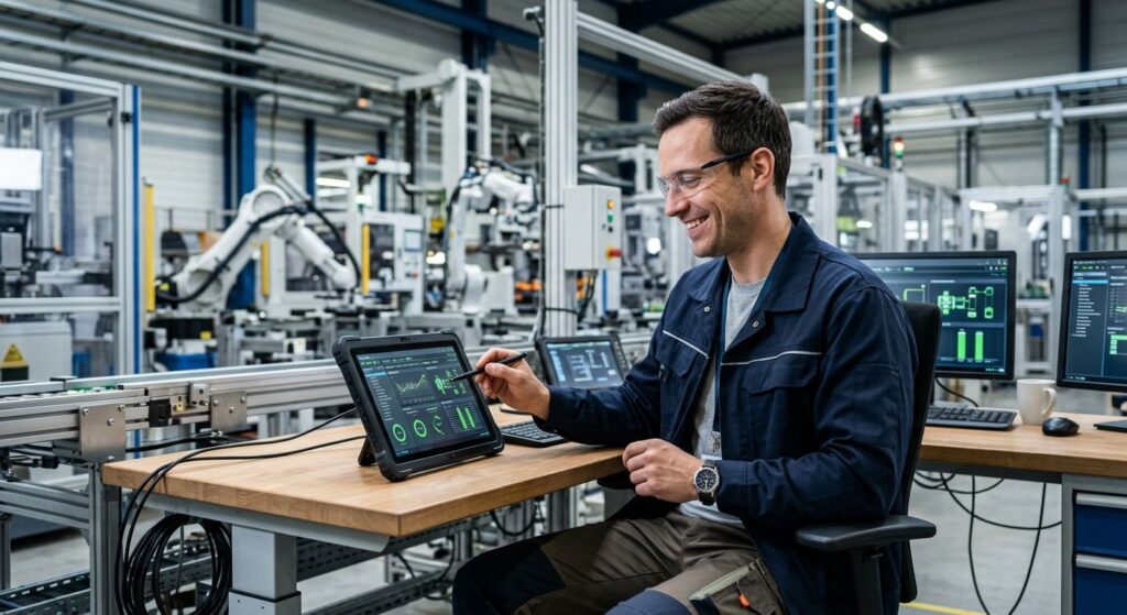 Smarter industrieller Fernzugang Maschinen vernetzen, überwachen, optimieren