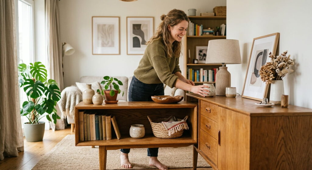 Sideboard einrichten Ideen für mehr Ordnung und Stil im Zuhause